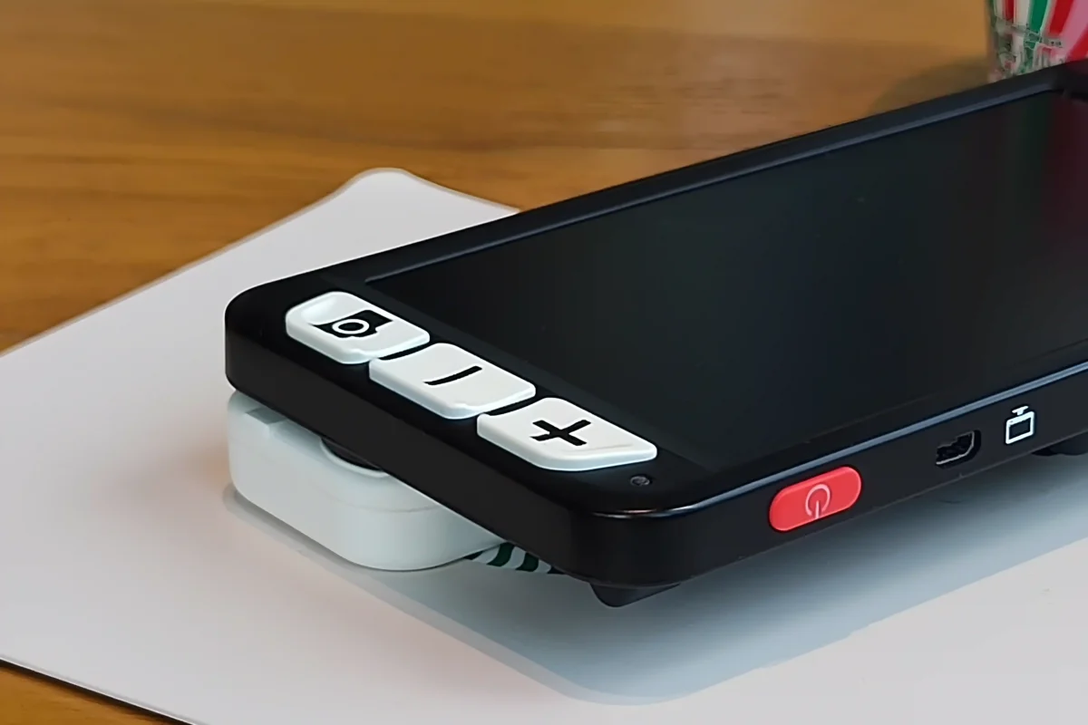 charging, electronic magnifier