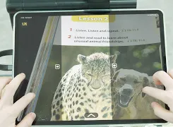 Snow Pad Reading Line Mask
