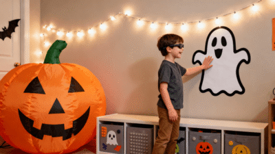 Create Halloween Party at Home-Design Accessible Decoration