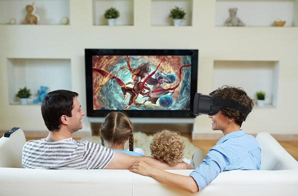 Acesight VR Wearable Magnifier - Low Vision VR Glasses for Watching TV, Sports & Movies