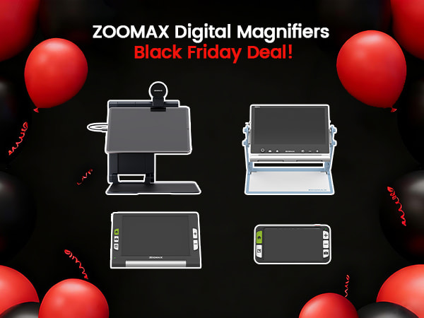Zoomax portable magnifiers for Black Friday deals