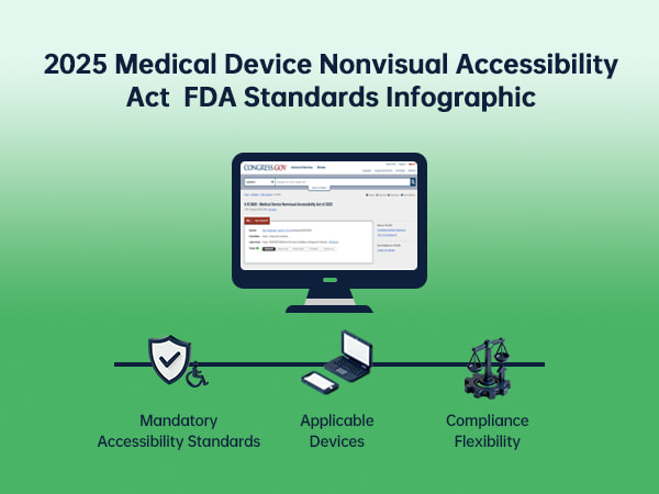 2025 Medical Device Nonvisual Accessibility Act FDA standards