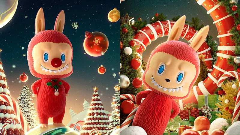 2025 new series of Labubu Christmas Gifts