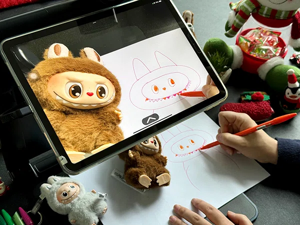 Custom Labubu with SNOW Pad for Labubu Christmas Gifts